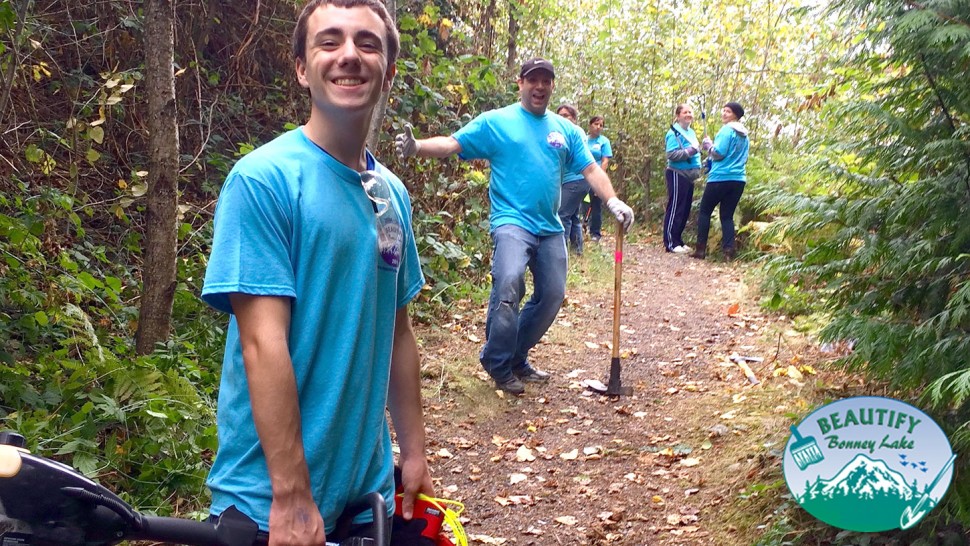 Bonney Lake churches like Open Life help with Beautify Bonney Lake