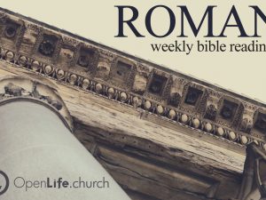 Romans Bible Reading Plan