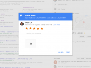 A Google Review for Christmas